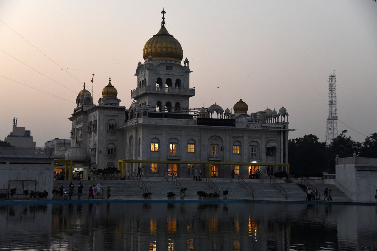 Gurdwara Bangla Sahib At Dawn